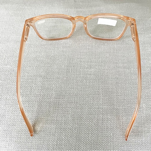 Uptown Retro Style Reading Glasses Pink Frame Blue Light Protection 1 Pair 1.50 - Picture 5 of 7